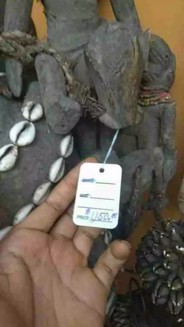 See How Much Igbo Deities Are Being Sold In A Museum Abroad (Photos)